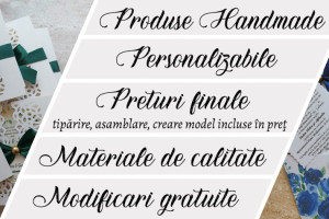 Pravalia cu invitatii - accesorii nunta si botez