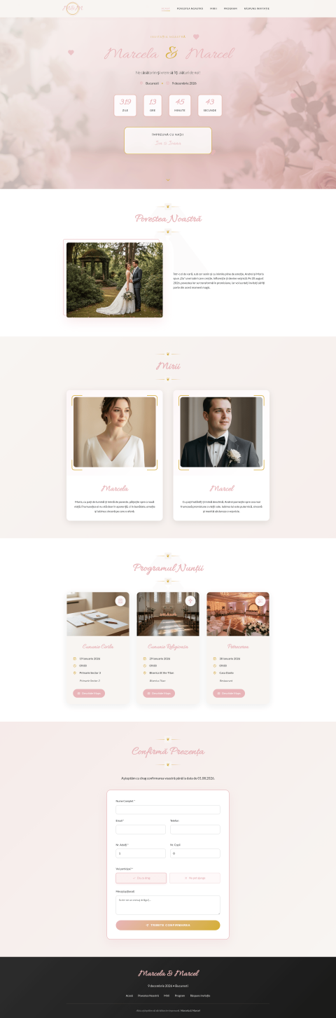 Romantic Floral Blush